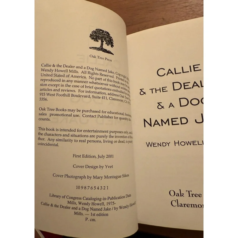 Callie & the Dealer & A Dog Named Jake‎ [Apr 01, 2001] Wendy Howell Mills